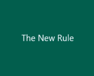 The New Rule